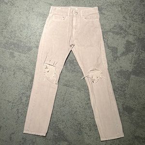 PacSun Light Grey Jeans - 28x30 - Slim Taper cut